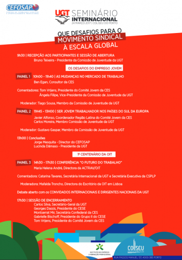 Seminário Internacional UGT