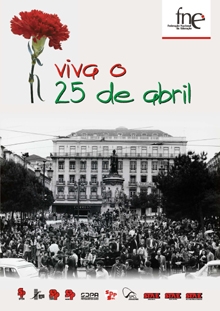 A FNE saúda o 25 abril!