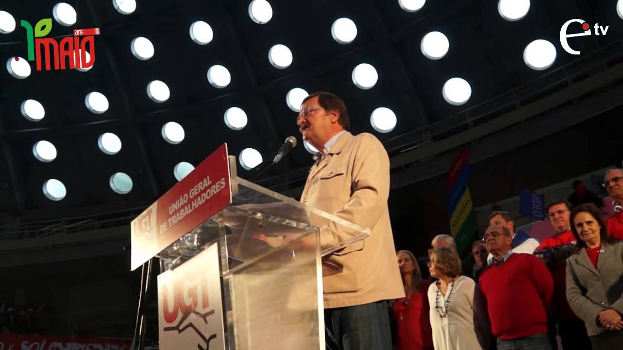 Discurso do SG da UGT no 1º de maio 2015 