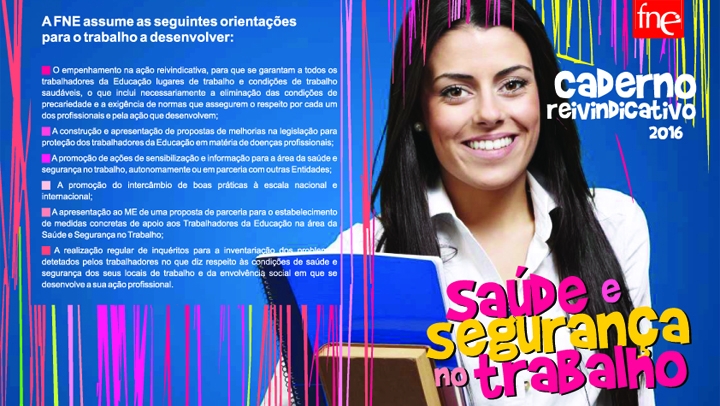 Caderno reivindicativo sobre saúde e segurança no trabalho