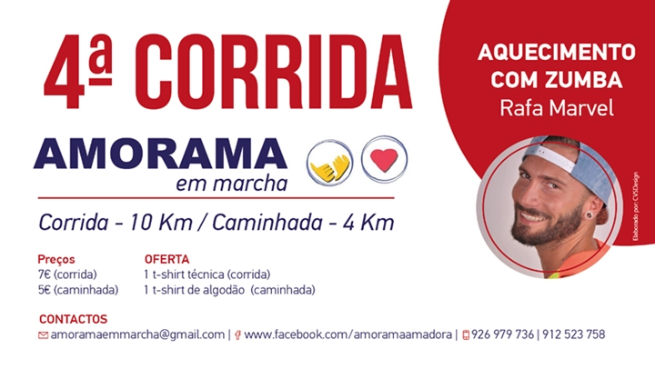 Marcha solidária da Amorama