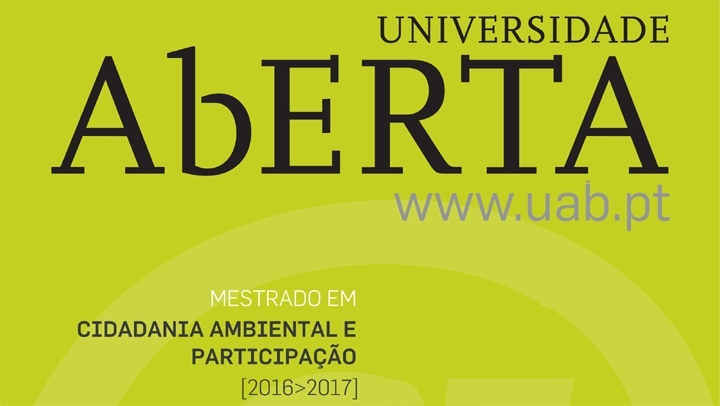 Mestrado em Cidadania Ambiental e Participação