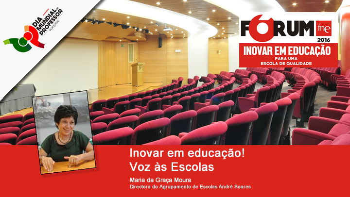 Inovar em educação!  Voz às Escolas 