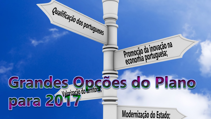 Grandes Opções do Plano para 2017