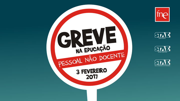 3 fevereiro - Greve dos trabalhadores não docentes