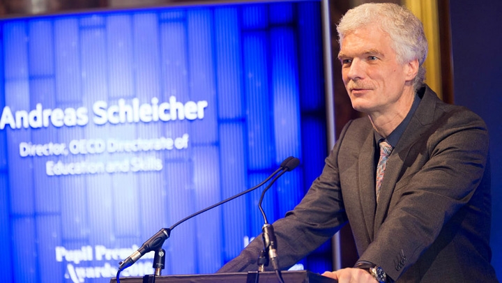 Andreas Schleicher, em Lisboa: Portugal tem que mudar para uma cultura colaborativa na Educação