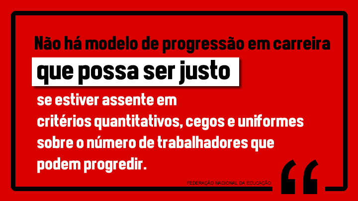 Não há valorização dos trabalhadores sem carreiras atrativas 