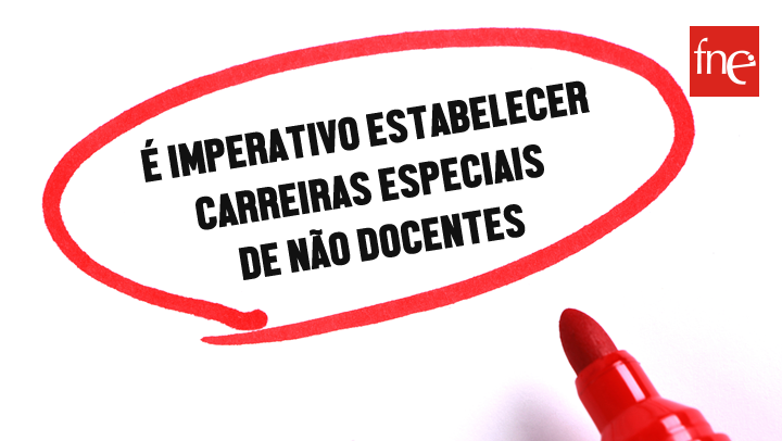 É imperativo estabelecer carreiras especiais de Não Docentes