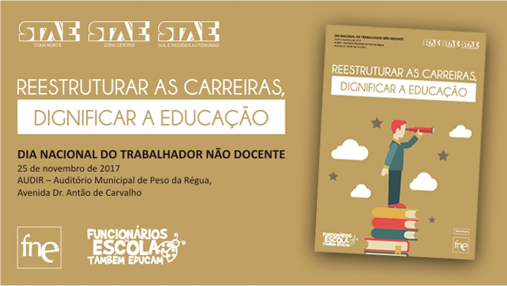 25 de novembro, na Régua: Comemoração do Dia Nacional do Trabalhador Não Docente