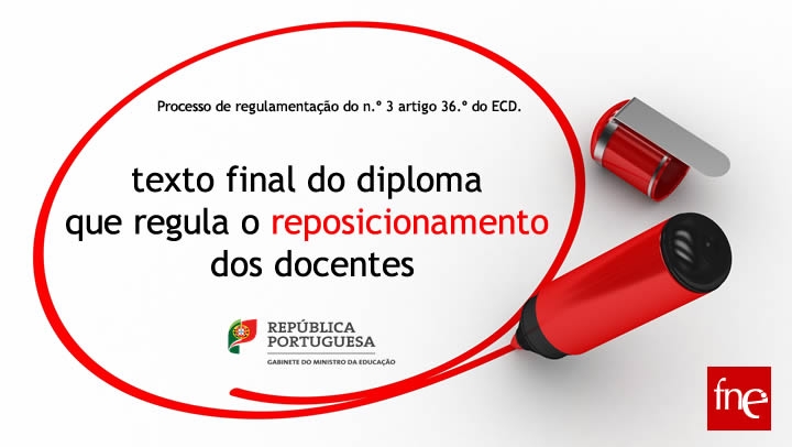 Diploma que regula o reposicionamento dos docentes