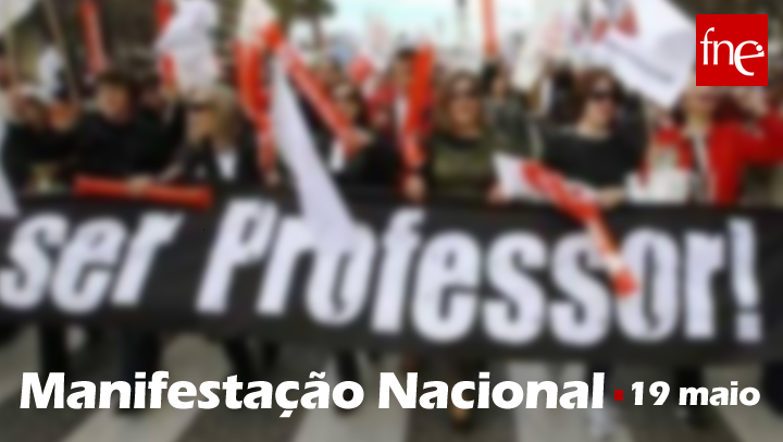 Sindicatos dos professores anunciam manifestação nacional para 19 de maio