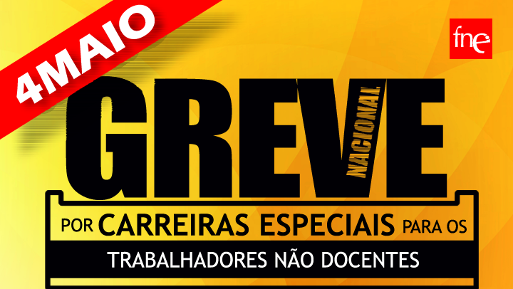 FNE anuncia greve de trabalhadores não docentes