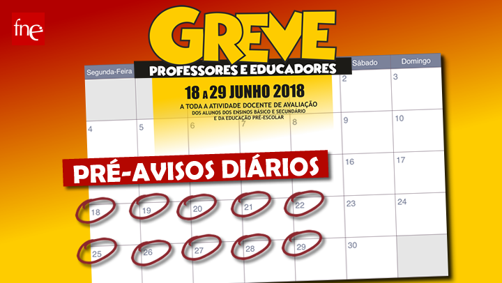 PRÉ-AVISOS DE GREVE