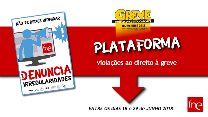 PLATAFORMA VIOLAÇÕES À GREVE