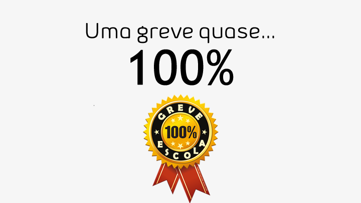 Uma greve quase... 100%