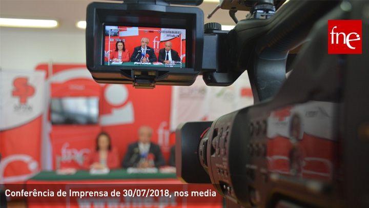 Conferência de Imprensa de 30/07/2018, nos media