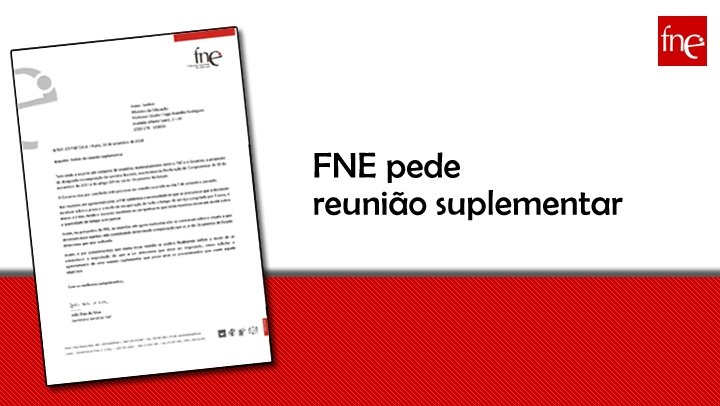 FNE pede reunião suplementar