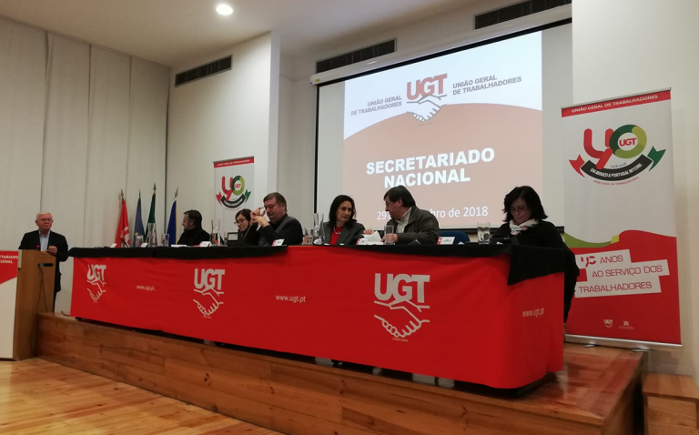 Resolução do Secretariado Nacional da UGT