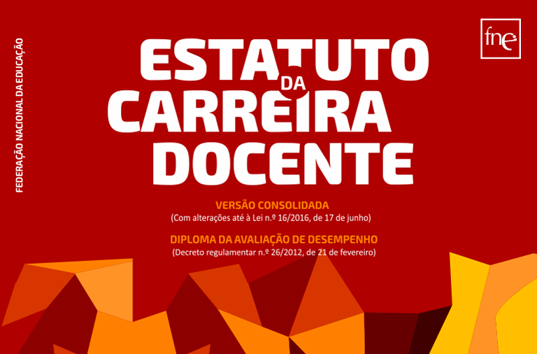 Versão consolidada do Estatuto da Carreira Docente 