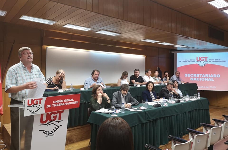 Resolução do Secretariado Nacional da UGT