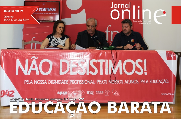 Jornal online FNE - julho 2019