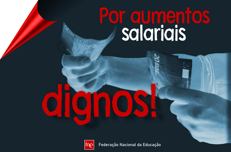 Por aumentos salariais dignos!