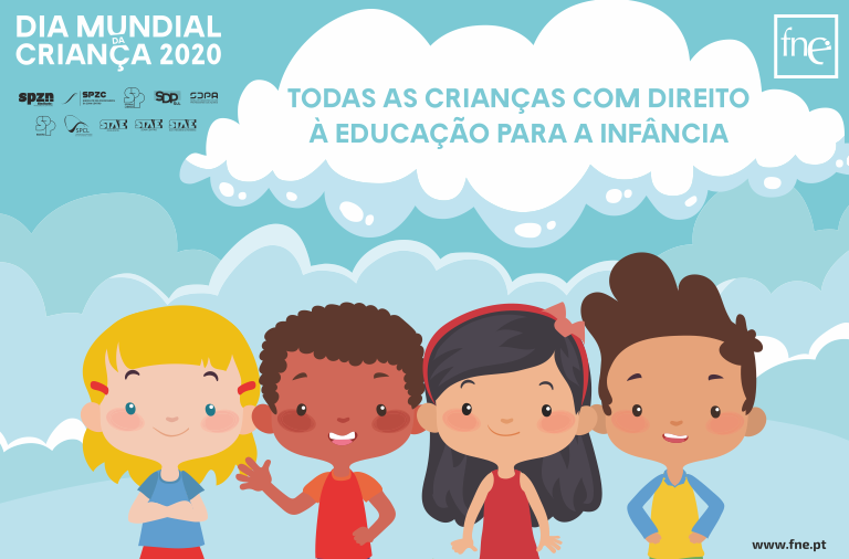 Dia Mundial da Criança 2020 – Todas as crianças com direito à educação para a infância