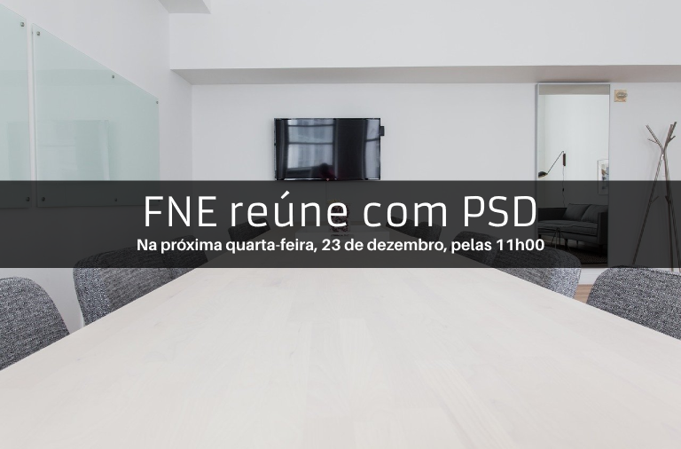 FNE reúne com Rui Rio