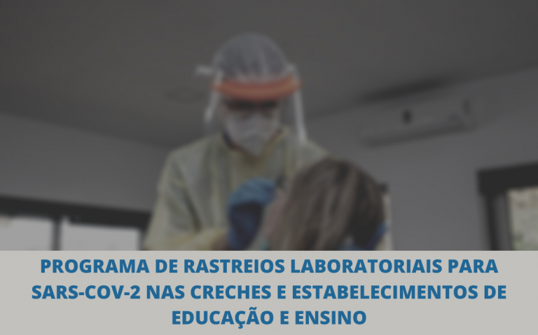 Orientações para realização de testes nas escolas