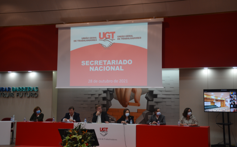 Secretariado Nacional da UGT - 28 de outubro de 2021