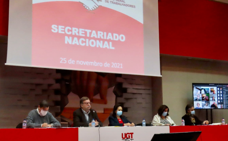 Resolução do Secretariado Nacional da UGT - 25 de novembro de 2021