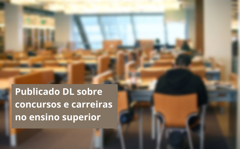 Publicado DL sobre concursos e carreiras no ensino superior 