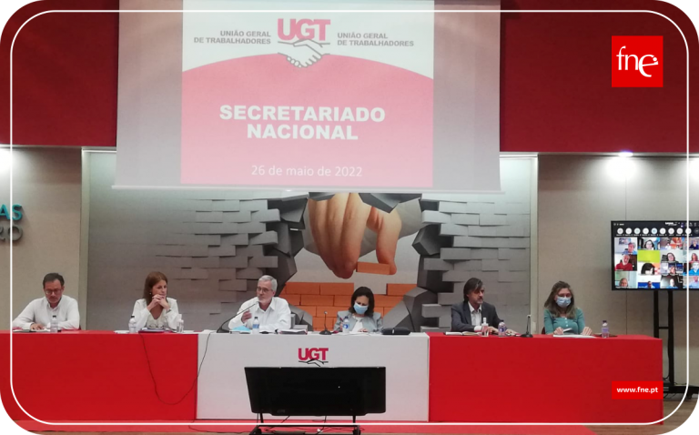 Resolução do Secretariado Nacional da UGT - 26 maio de 2022