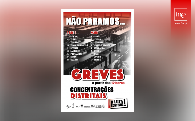 Greve Distritais - Consulte aqui os Pré-Avisos  