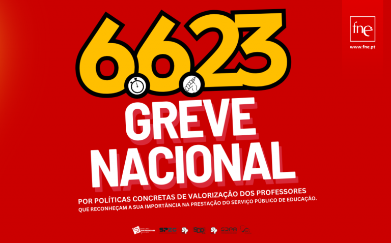 FNE avança com greve para 6 de junho de 2023