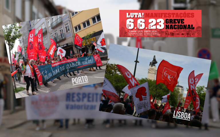 Greve Nacional de Professores assinalada no Porto e Lisboa com desfiles de protesto