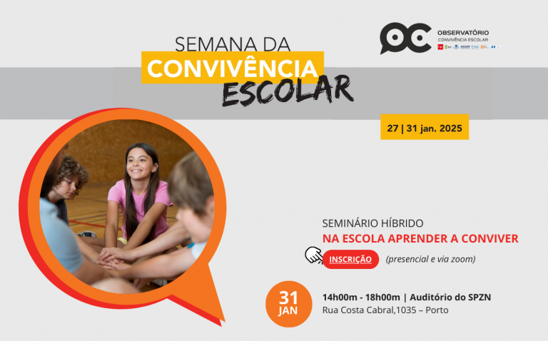 Observatório da Convivência Escolar promove Seminário