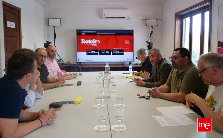 FNE recebe delegação da UTAD e do Fórum Auditoria Cidadã