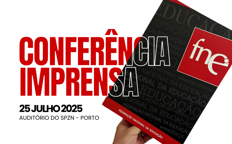 FNE apresenta em Conferência de Imprensa resultados da Consulta Nacional a Docentes
