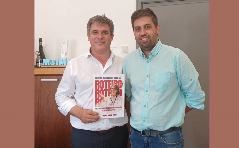 STAAE-ZN entrega Roteiro ao candidato PS a Moimenta da Beira