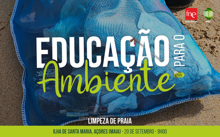 Ação de limpeza costeira nos Açores