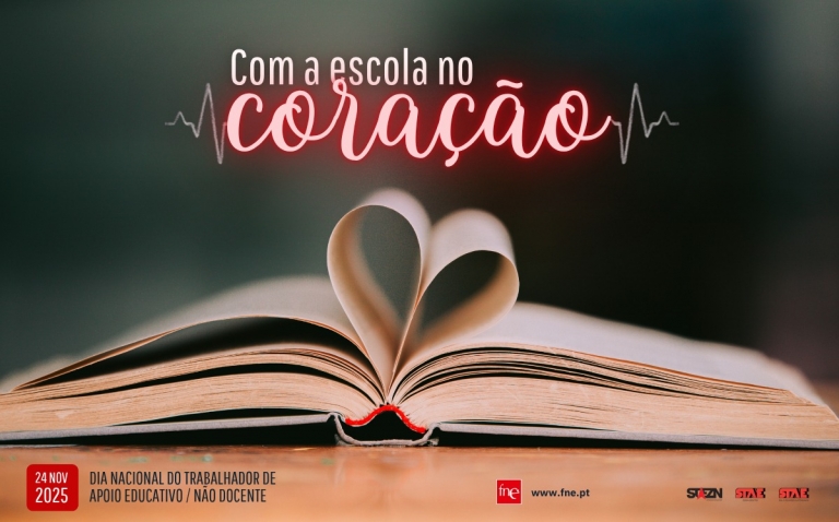 FNE assinala Dia Nacional do Trabalhador de Apoio Educativo/Não Docente