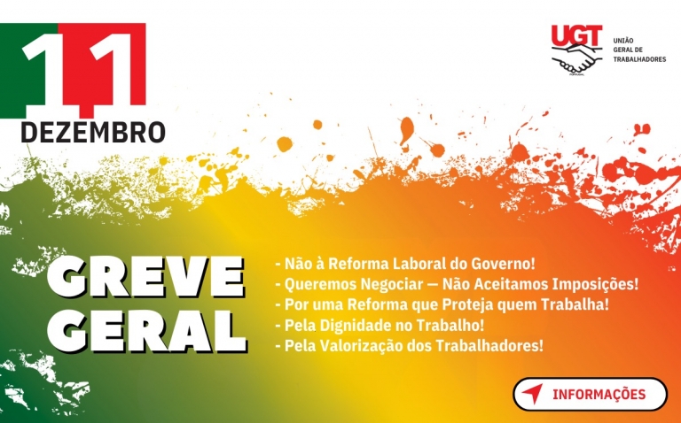 Informações | Greve Geral de 11 dezembro 