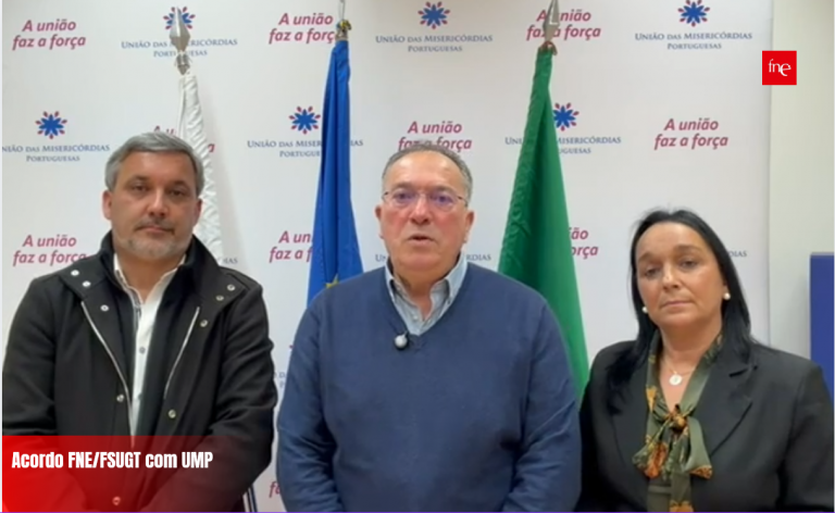 Alcançado acordo entre FNE/FSUGT e União das Misericóridas Portuguesas