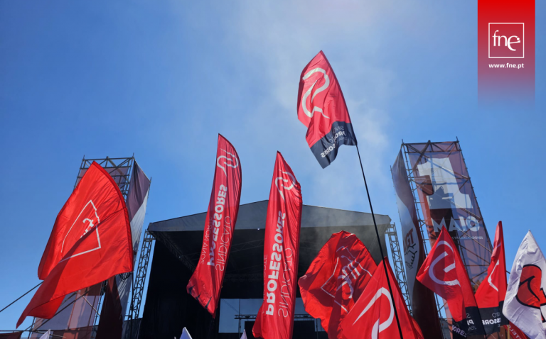 FNE presente nas celebrações do 1º de Maio da UGT, em Lisboa