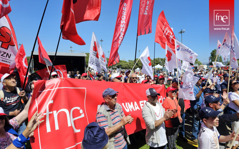 FNE presente nas celebrações do 1º de Maio da UGT, em Lisboa